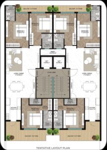 4 bhk 360 square yard flat for sale in m3m panipat 
